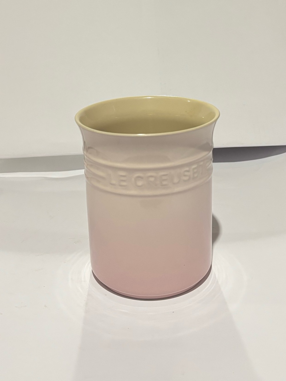 Le Creuset Pale Pink Ceramic Utensil Holder